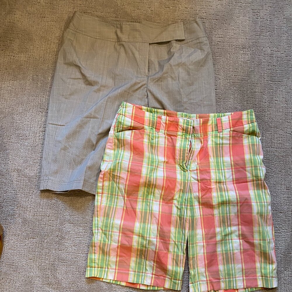 2 Pair of Plain Bermuda Shorts